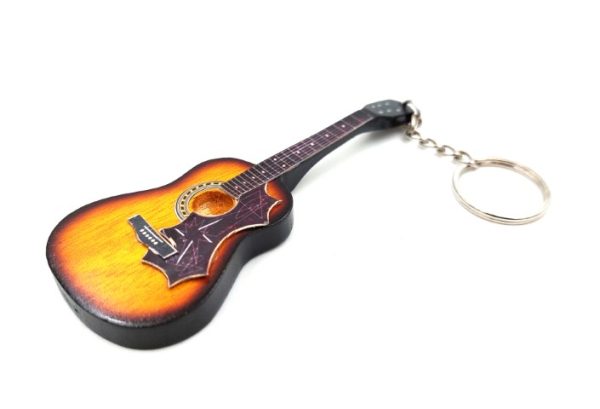 Brelok gitara klasyczna w stylu The Beatles - EGK-0610