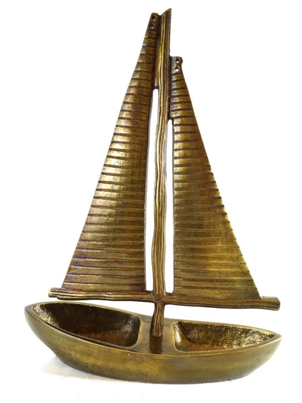 Model Jachtu - aluminium - wys. 38cm - N-3670