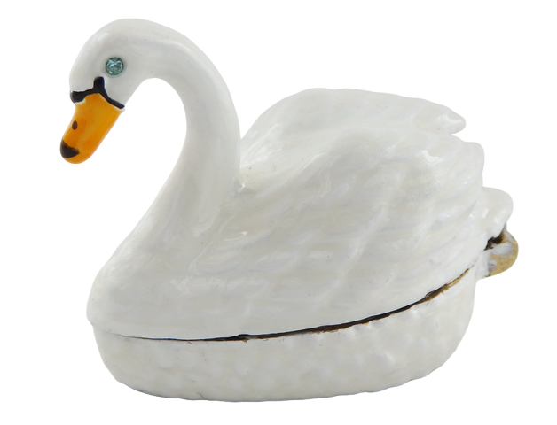 Wyjątkowe, metalowe pudełeczko prezentowe – Łabędź - B0736-02
- obrazek 2